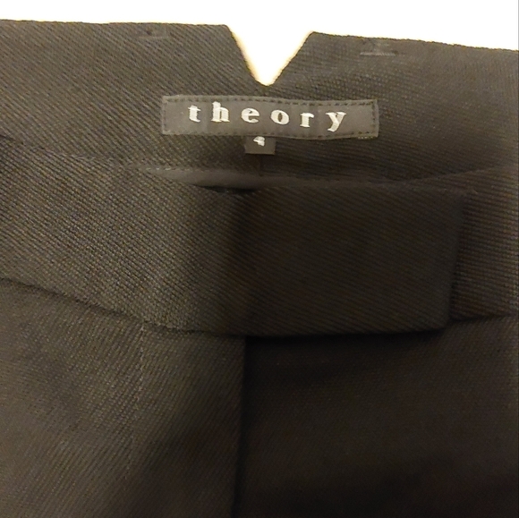 Theory wool blend pants size  4 - Picture 4 of 6